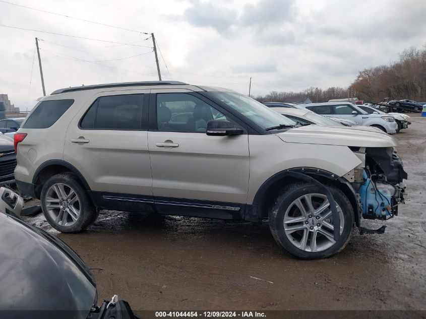 2017 Ford Explorer Xlt VIN: 1FM5K8D8XHGC53601 Lot: 41044454