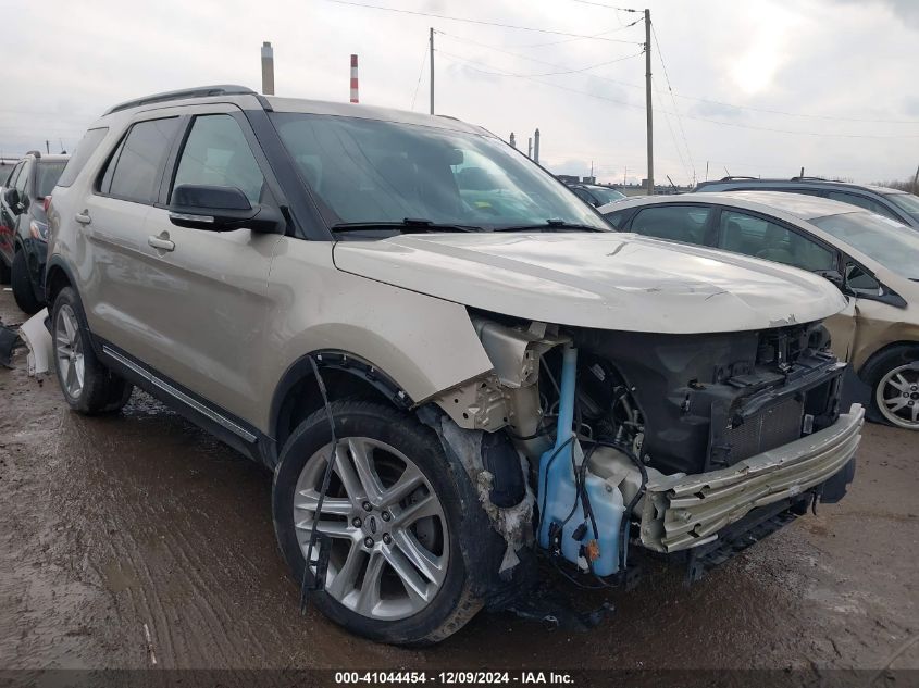 VIN 1FM5K8D8XHGC53601 2017 Ford Explorer, Xlt no.1