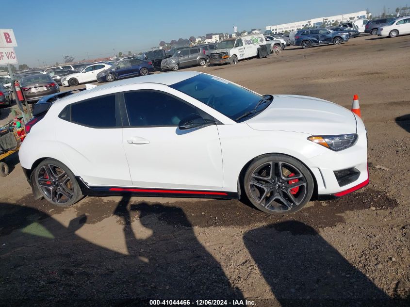 2021 Hyundai Veloster N VIN: KMHT36AH8MU009907 Lot: 41044466