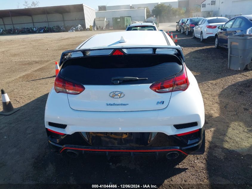 2021 Hyundai Veloster N VIN: KMHT36AH8MU009907 Lot: 41044466