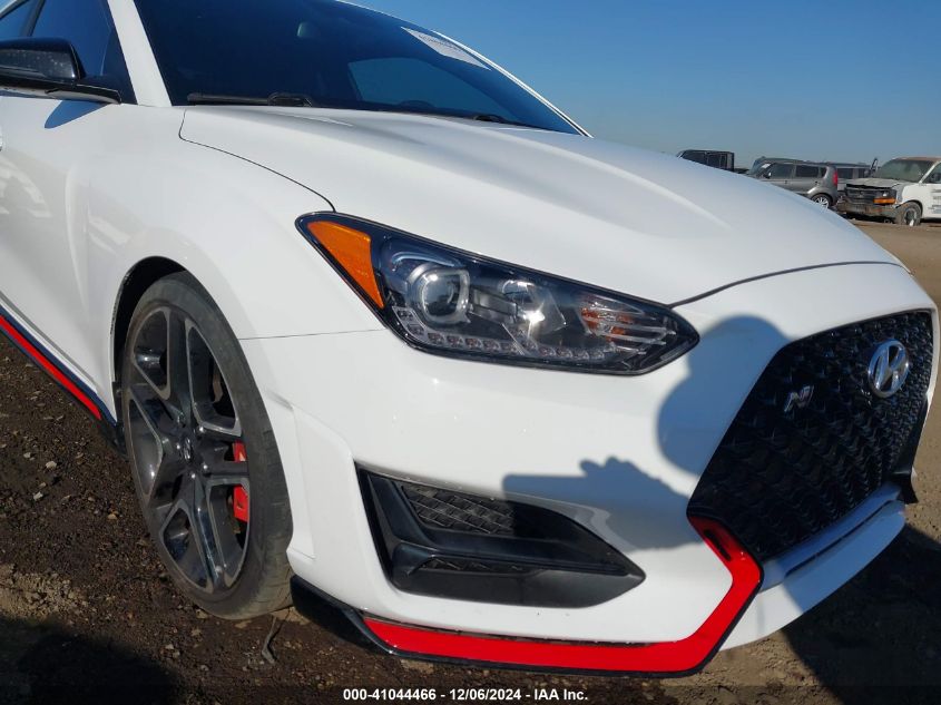 2021 Hyundai Veloster N VIN: KMHT36AH8MU009907 Lot: 41044466