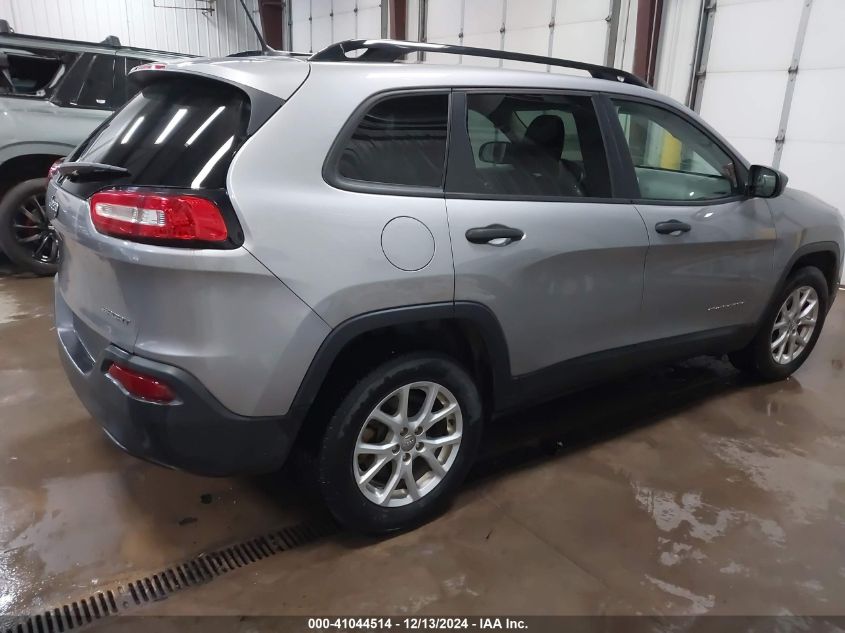 VIN 1C4PJMAB8HW596583 2017 Jeep Cherokee, Sport 4X4 no.4