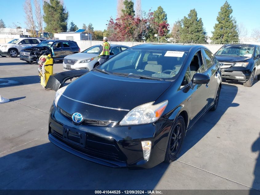 VIN JTDKN3DU9F0470139 2015 Toyota Prius, Two no.2