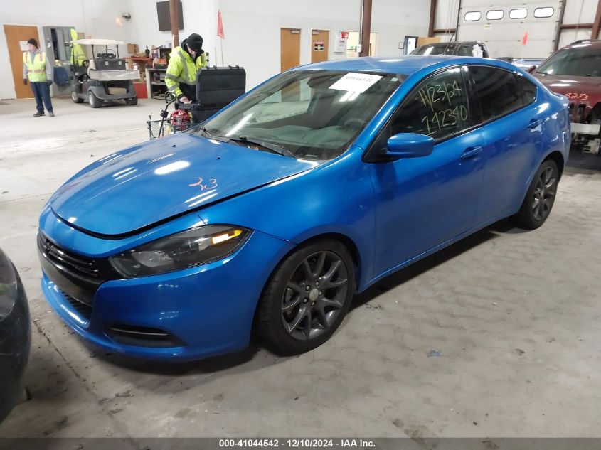 VIN 1C3CDFAA2GD585005 2016 Dodge Dart, SE no.2