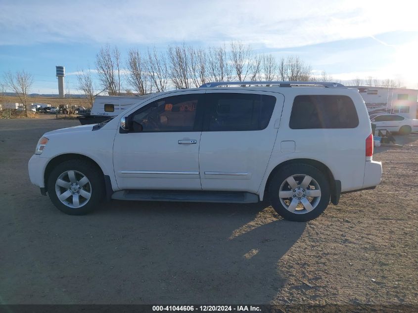 2010 Nissan Armada Titanium VIN: 5N1BA0ND2AN603954 Lot: 41044606