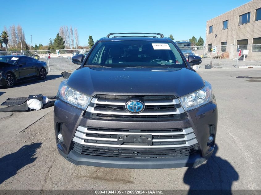 VIN 5TDJGRFH3HS028739 2017 Toyota Highlander, Hybri... no.12