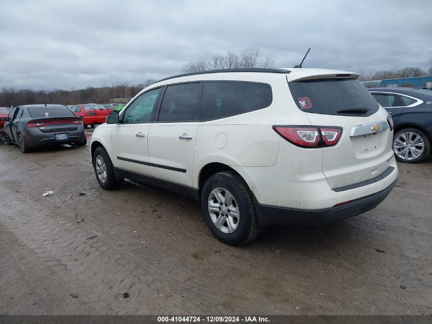 VIN 1GNKRFKD8EJ350843 2014 CHEVROLET TRAVERSE no.3