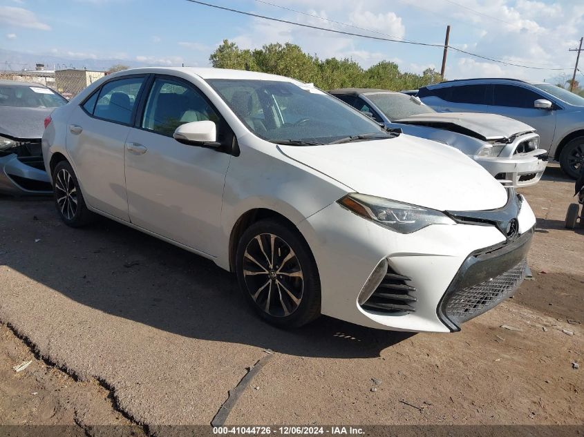 VIN 5YFBURHE1HP648319 2017 Toyota Corolla, SE no.1