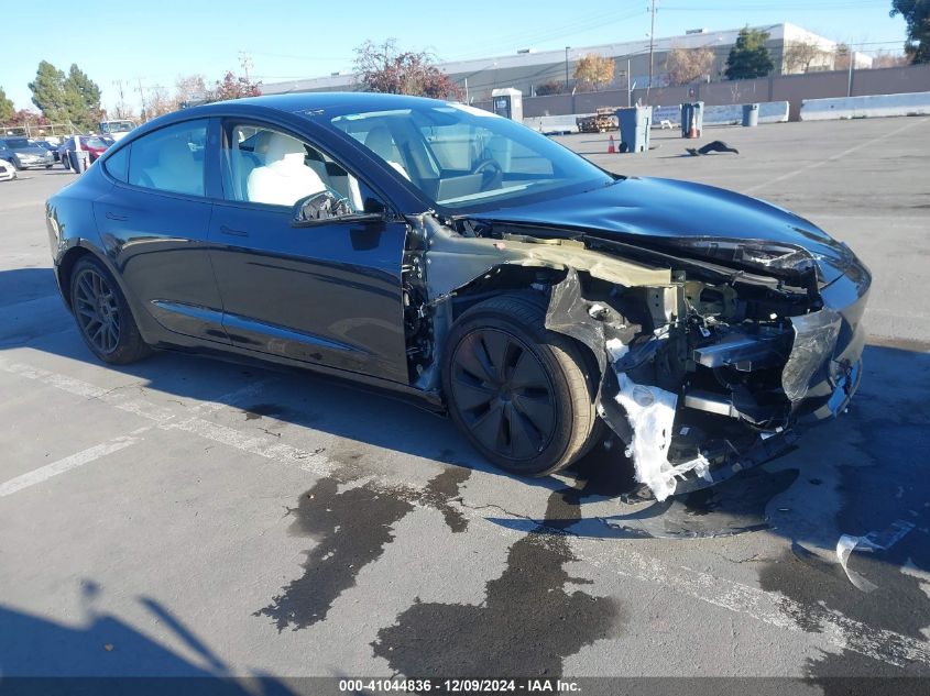 2024 TESLA MODEL 3 LONG RANGE DUAL MOTOR ALL-WHEEL DRIVE - 5YJ3E1EB3RF760453