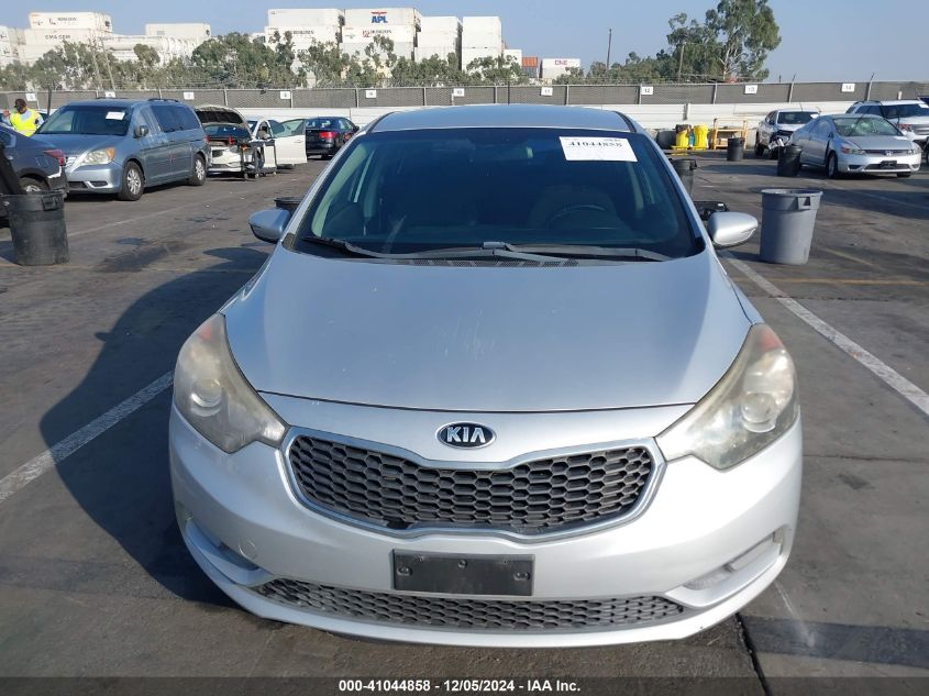 2016 Kia Forte Ex VIN: KNAFX5A86G5522780 Lot: 41044858