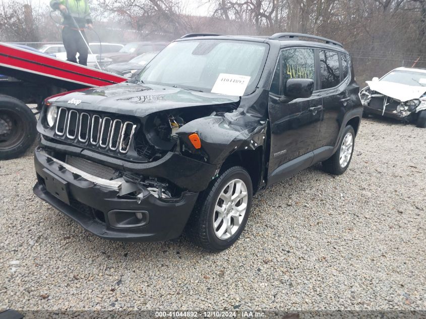 VIN ZACCJBBB5JPH12469 2018 Jeep Renegade, Latitude 4X4 no.2