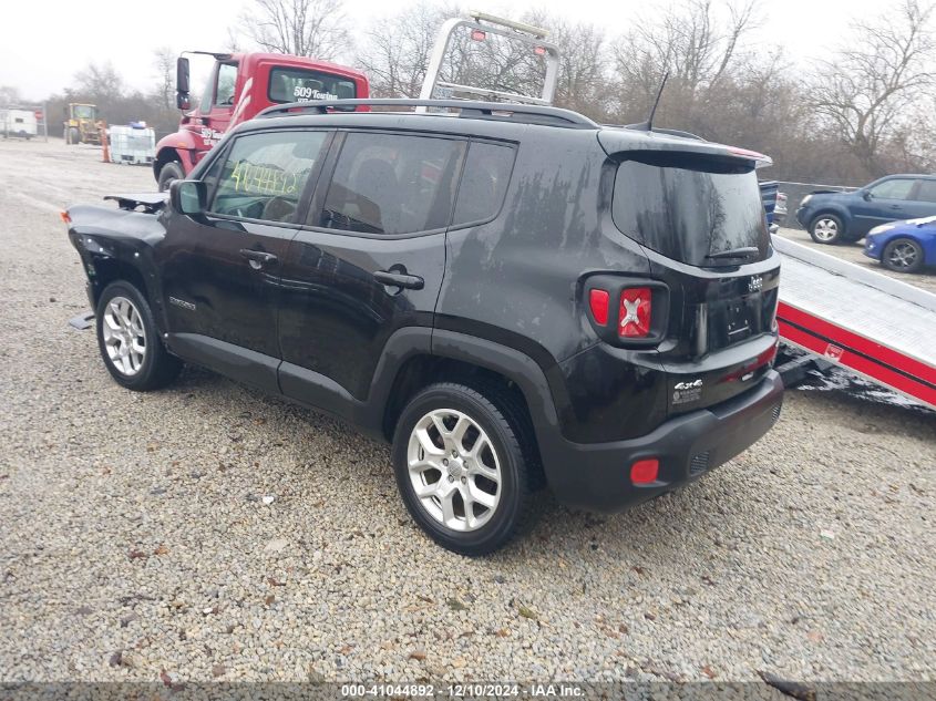 VIN ZACCJBBB5JPH12469 2018 Jeep Renegade, Latitude 4X4 no.3