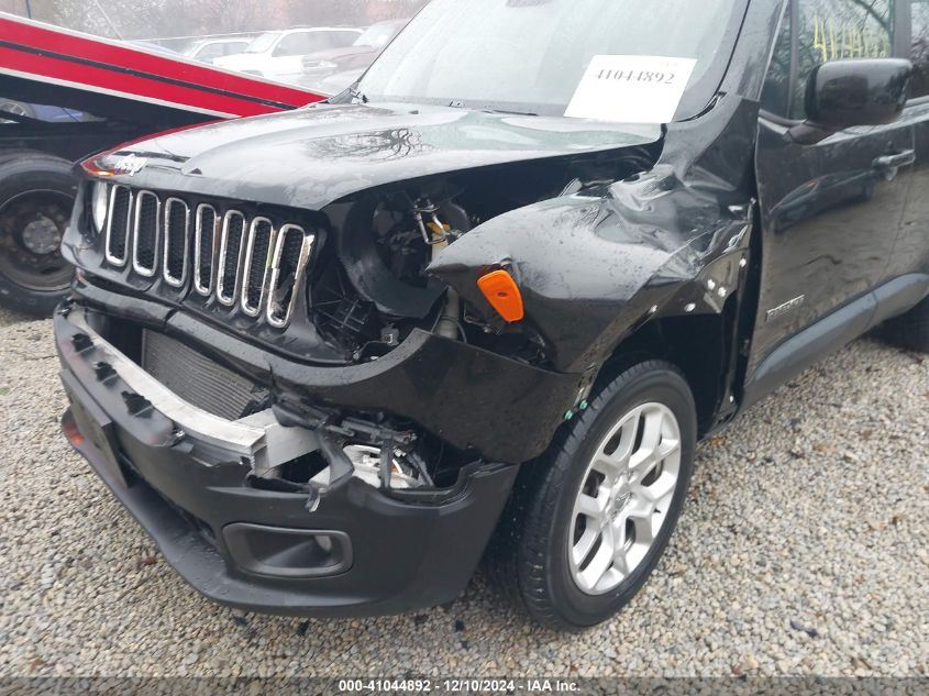 VIN ZACCJBBB5JPH12469 2018 Jeep Renegade, Latitude 4X4 no.6