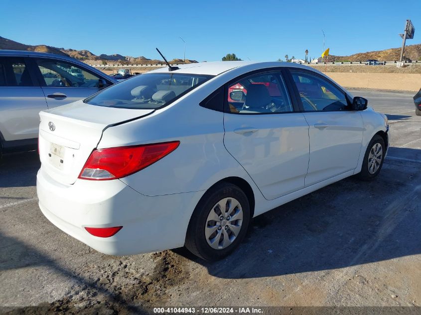 VIN KMHCT4AE8FU794782 2015 Hyundai Accent, Gls no.4