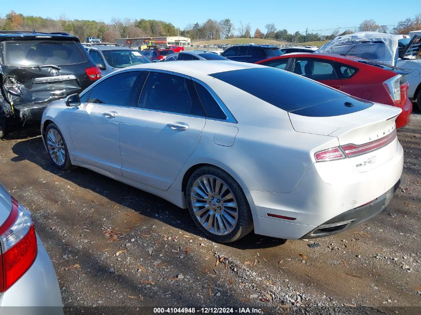 VIN 3LN6L2G95FR619375 2015 Lincoln MKZ no.3