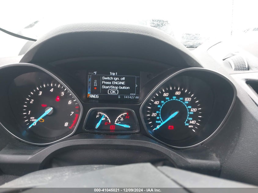 2014 FORD ESCAPE VIN: 1FMCU0JX9EUD36948