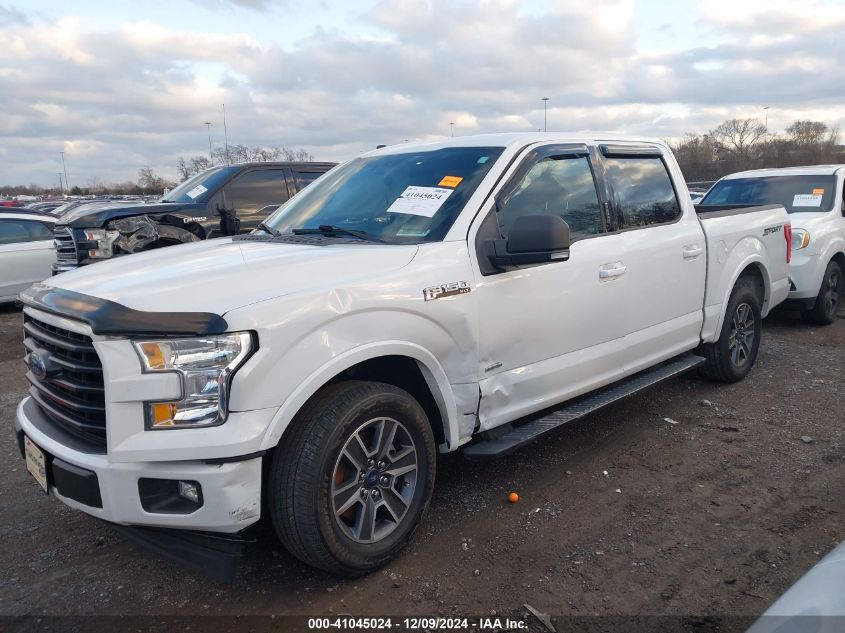 2017 FORD F-150 XLT - 1FTEW1CP1HFC17813