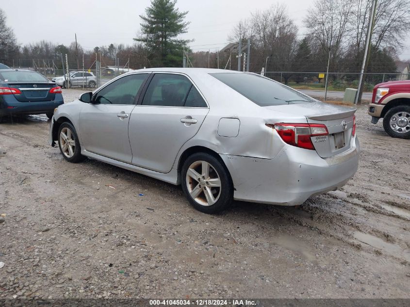 VIN 4T1BF1FK5DU284788 2013 Toyota Camry, SE no.3