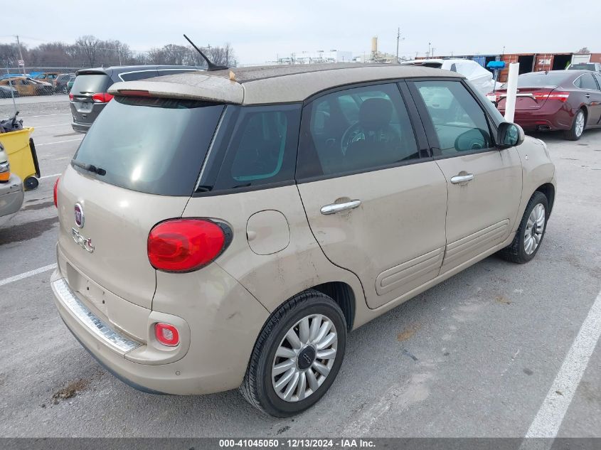 VIN ZFBCFABH9EZ024176 2014 FIAT 500L no.4