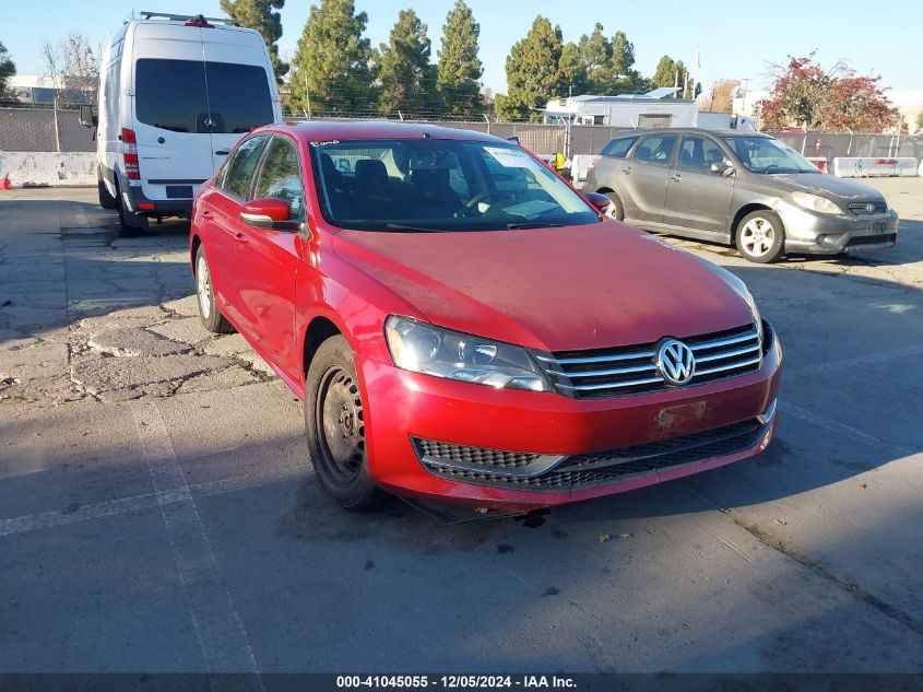 VIN 1VWAT7A36FC077487 2015 Volkswagen Passat, 1.8T S no.1