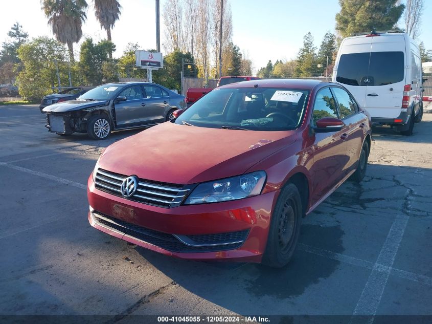 VIN 1VWAT7A36FC077487 2015 Volkswagen Passat, 1.8T S no.2