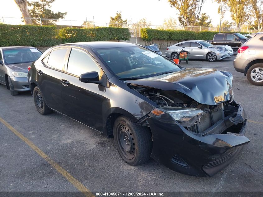 VIN 2T1BURHE1JC055288 2018 Toyota Corolla, LE no.1