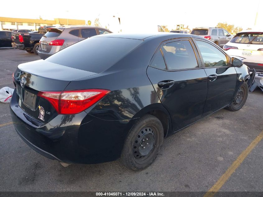 VIN 2T1BURHE1JC055288 2018 Toyota Corolla, LE no.4