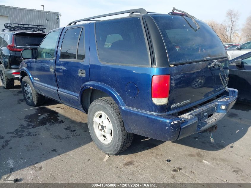 2002 Chevrolet Blazer Ls VIN: 1GNDT13W02K127361 Lot: 41045080