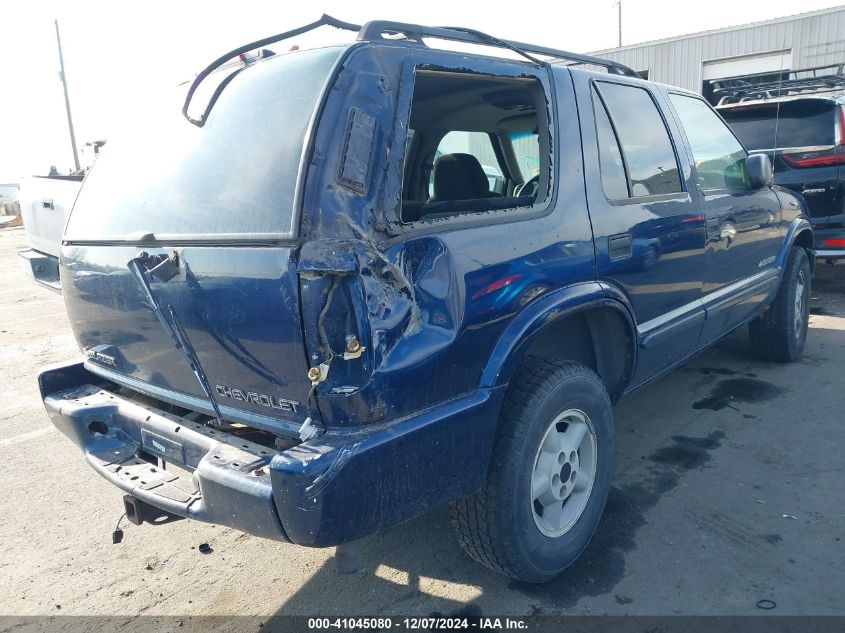 2002 Chevrolet Blazer Ls VIN: 1GNDT13W02K127361 Lot: 41045080