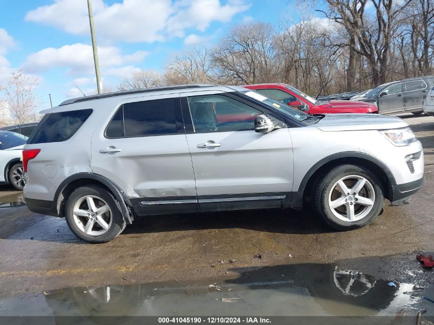 2018 Ford Explorer Xlt VIN: 1FM5K7D80JGA25297 Lot: 41045190