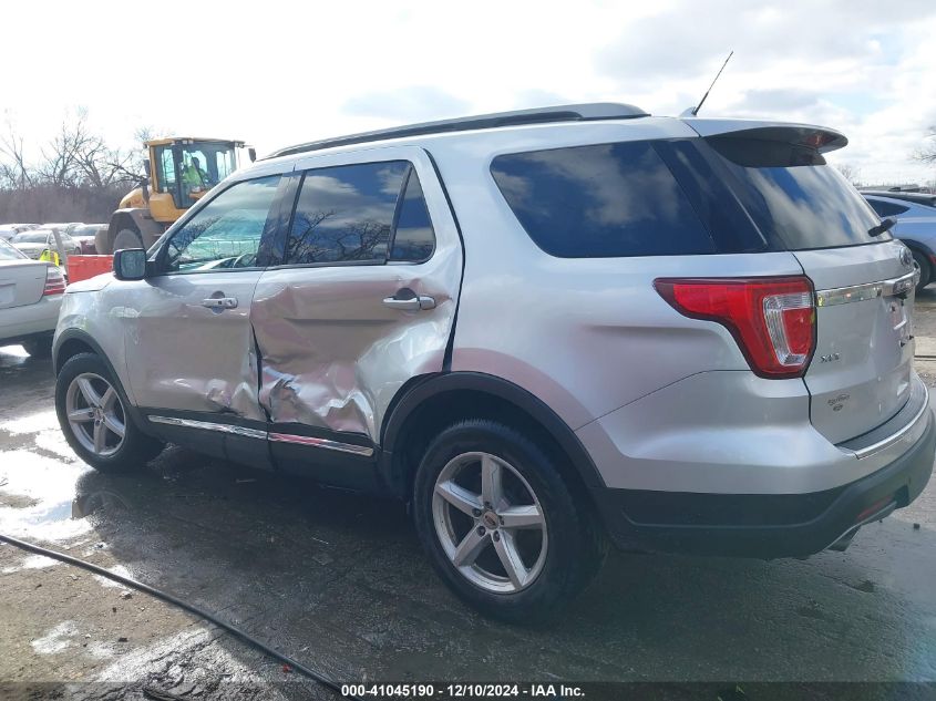 2018 Ford Explorer Xlt VIN: 1FM5K7D80JGA25297 Lot: 41045190