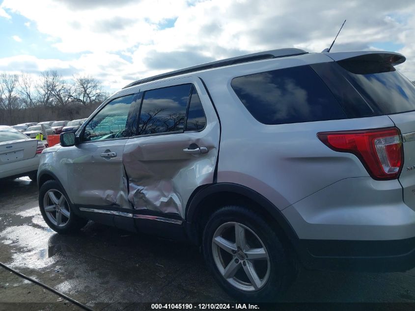 2018 Ford Explorer Xlt VIN: 1FM5K7D80JGA25297 Lot: 41045190