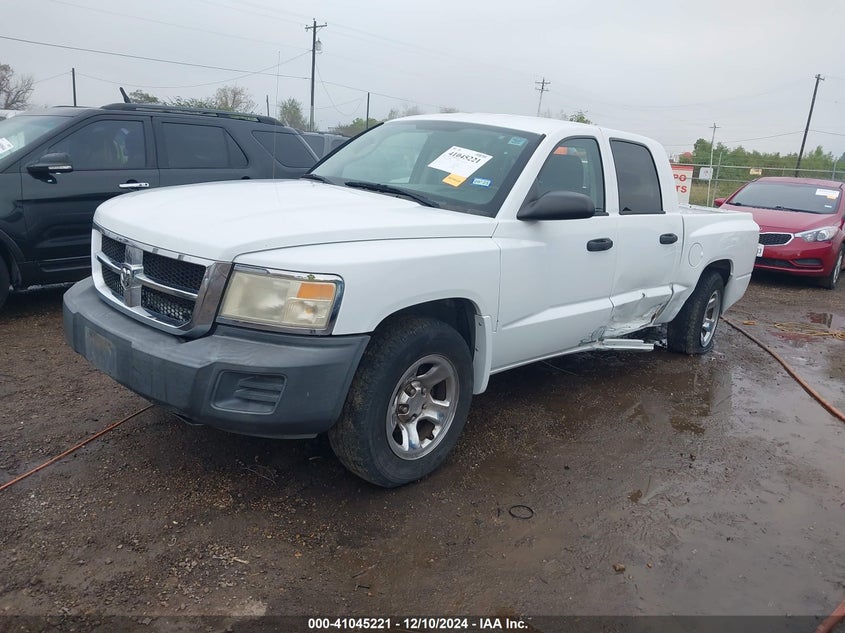 2008 DODG DAKOTA ST CREW CAB VIN: 1D7HE28K38S507180