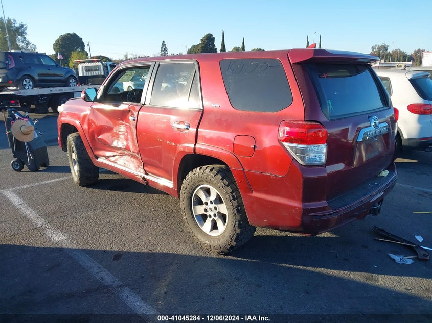 Vin: jtebu5jrxb5033578, lot: 41535234, toyota 4runner sr5 v6 20113