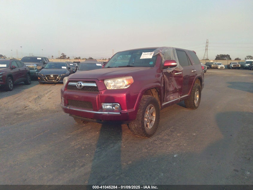 Vin: jtebu5jrxb5033578, lot: 41535234, toyota 4runner sr5 v6 20112