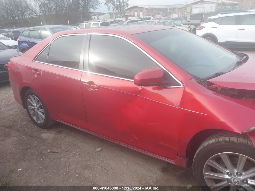 2012 Toyota Camry Se/Le/Xle VIN: 4T1BF1FK0CU519855 Lot: 41045398