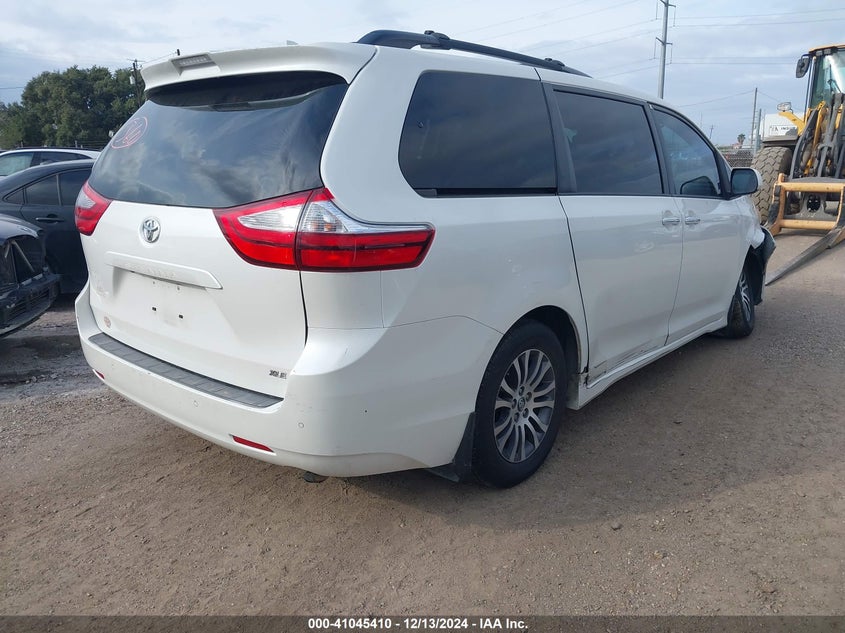 Vin: 5tdyz3dc9js929200, lot: 41535359, toyota sienna xle/xle premium/limited/limited premium 20184