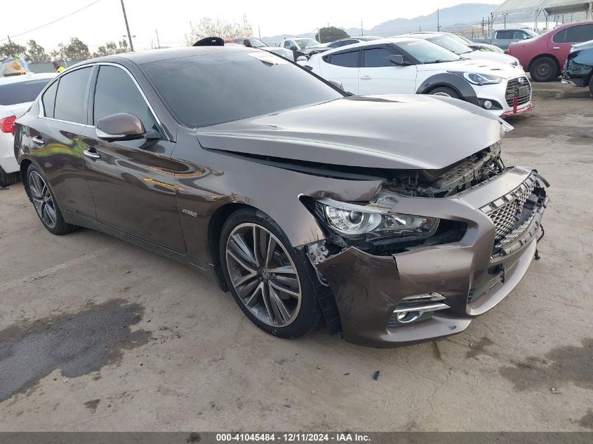 VIN JN1AV7AP7GM490257 2016 INFINITI Q50 no.1