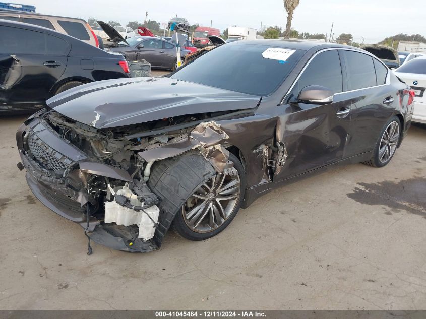 VIN JN1AV7AP7GM490257 2016 INFINITI Q50 no.2