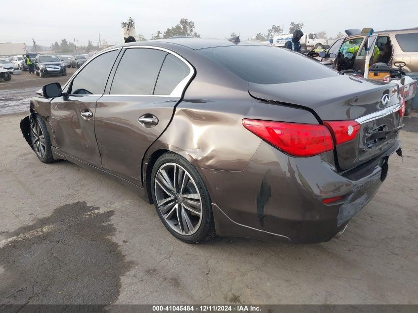 VIN JN1AV7AP7GM490257 2016 INFINITI Q50 no.3