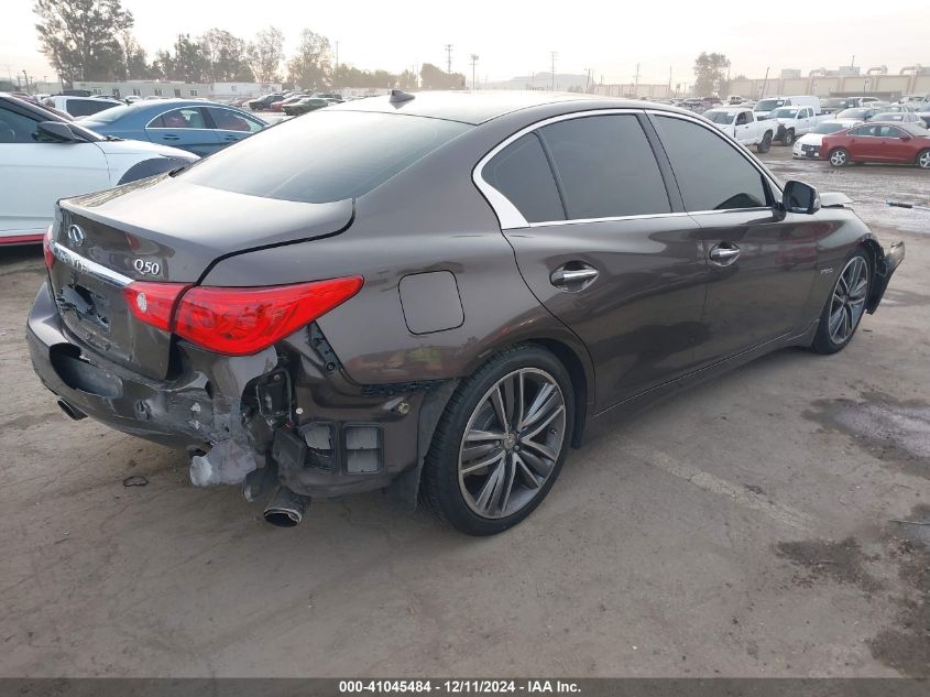 VIN JN1AV7AP7GM490257 2016 INFINITI Q50 no.4