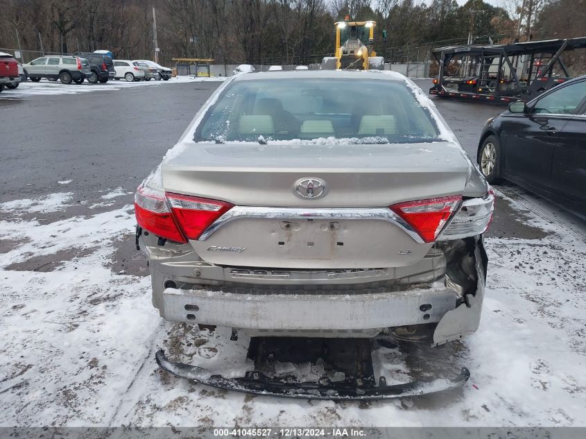 2015 Toyota Camry Le VIN: 4T4BF1FK3FR487297 Lot: 41045527