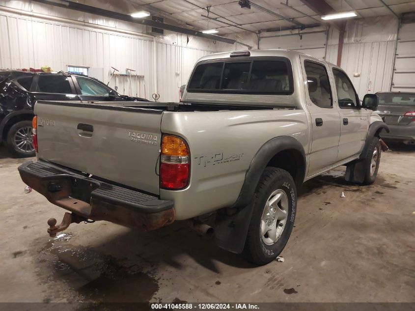 2003 Toyota Tacoma Prerunner V6 VIN: 5TEGN92N03Z255698 Lot: 41045588