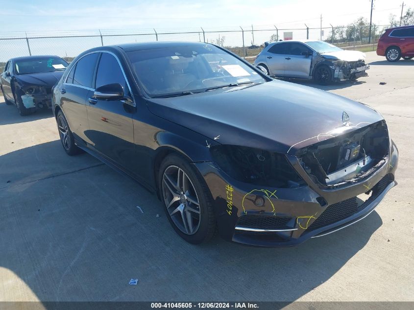 2015 Mercedes-Benz S 550