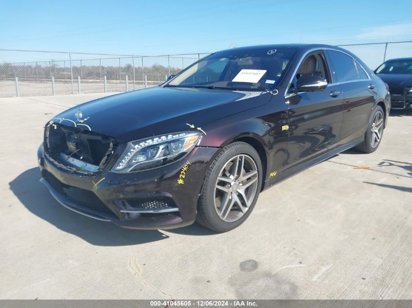 VIN WDDUG8CB3FA174727 2015 Mercedes-Benz S 550 no.2