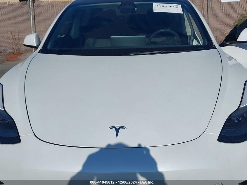 2022 Tesla Model 3 Long Range Dual Motor All-Wheel Drive VIN: 5YJ3E1EB8NF212071 Lot: 41045612