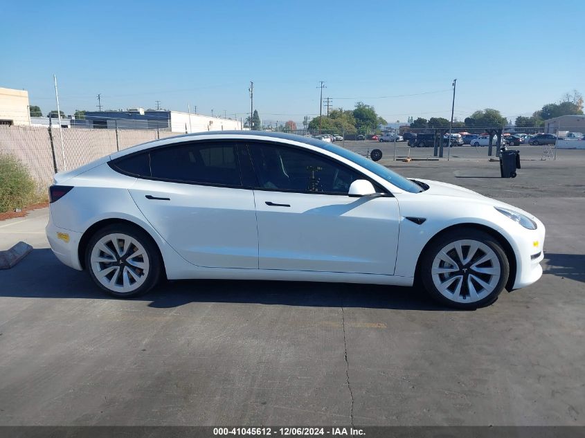 2022 TESLA MODEL 3 LONG RANGE DUAL MOTOR ALL-WHEEL DRIVE - 5YJ3E1EB8NF212071