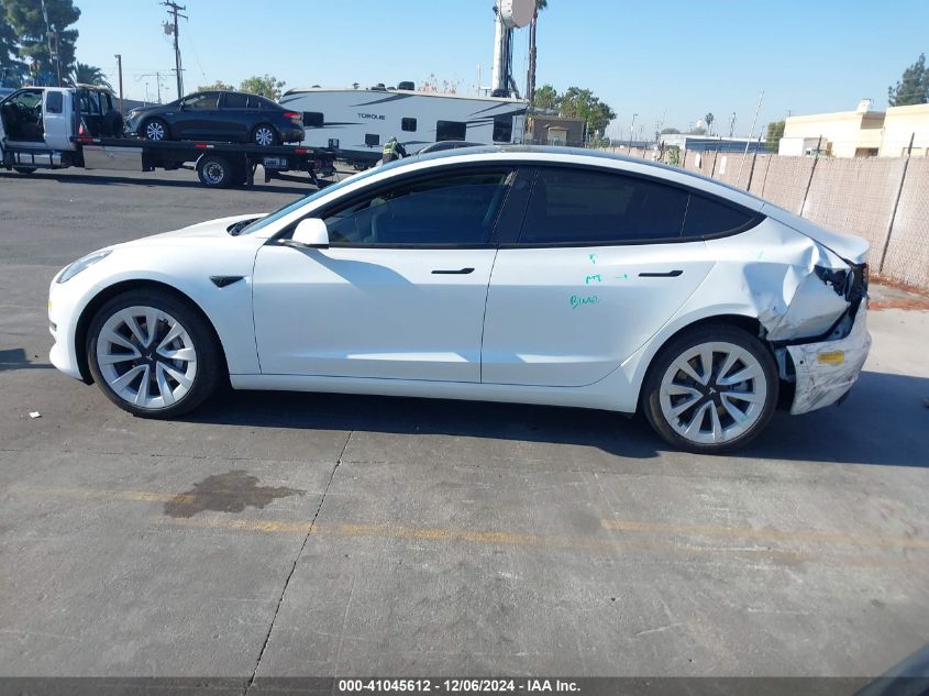 2022 TESLA MODEL 3 LONG RANGE DUAL MOTOR ALL-WHEEL DRIVE - 5YJ3E1EB8NF212071