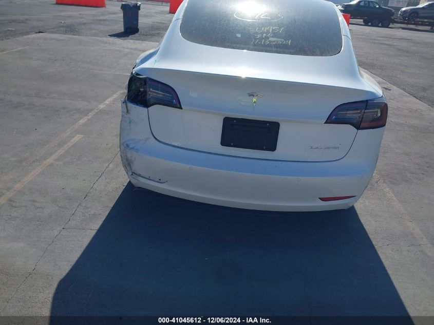 2022 Tesla Model 3 Long Range Dual Motor All-Wheel Drive VIN: 5YJ3E1EB8NF212071 Lot: 41045612