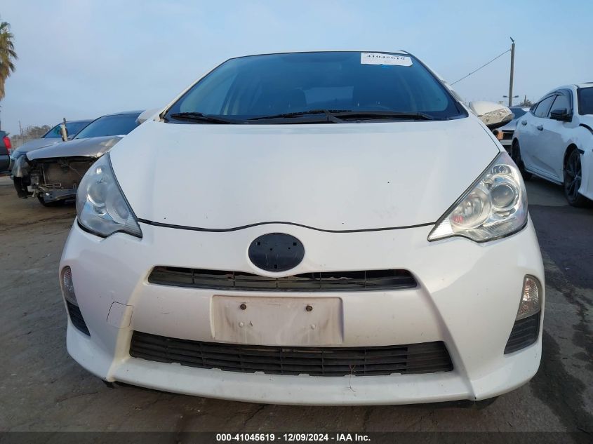 2013 Toyota Prius C Two VIN: JTDKDTB37D1047323 Lot: 41045619